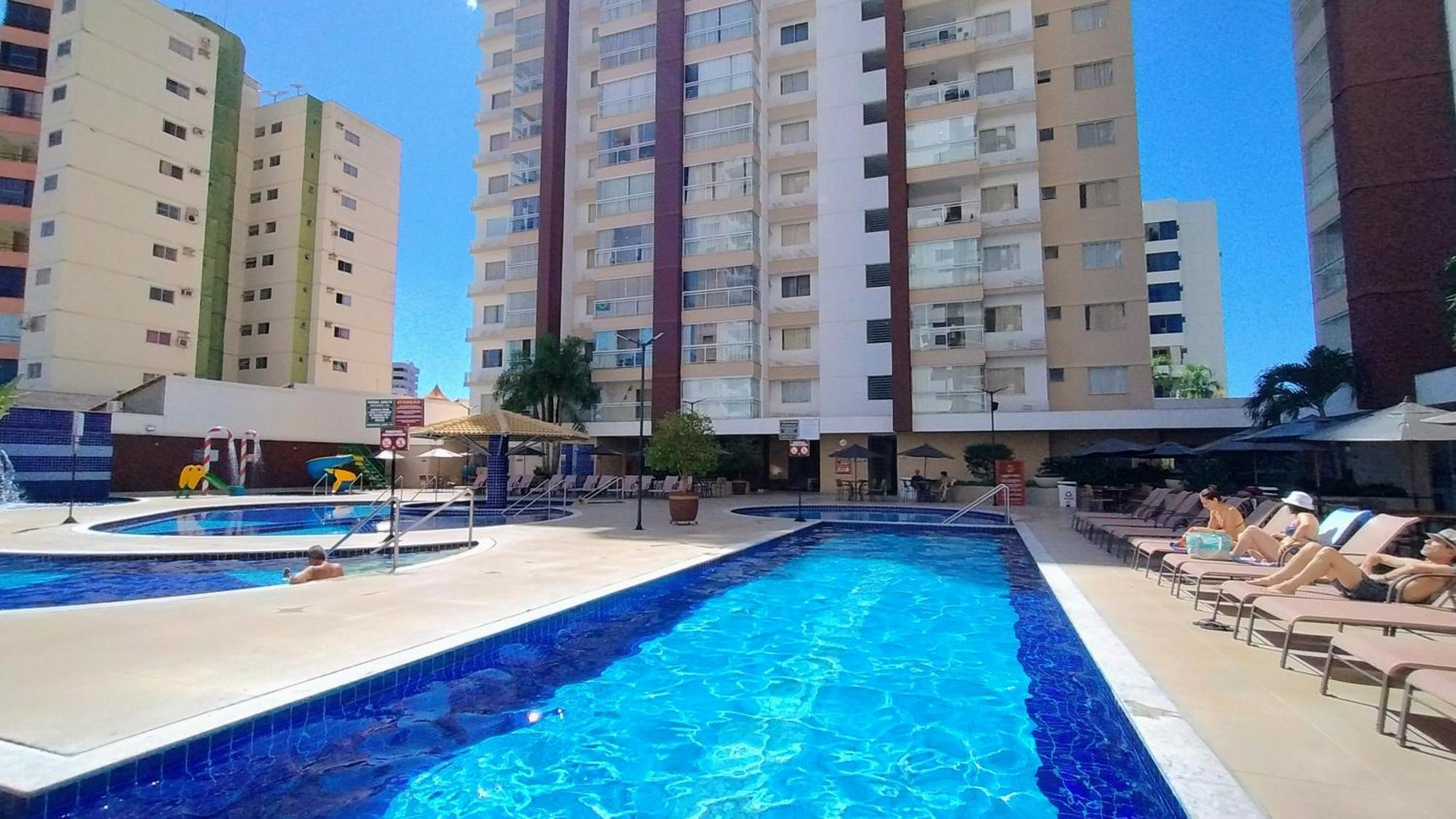 Casa Da Madeira Caldas Novas - Achei Ferias - Com Roupa De Cama Exterior foto